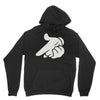 mickey hands gun Hoodie