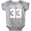 polk high Baby Onesie