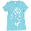 undefeated stencil football Ladies Fitted T-Shirt