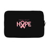 breast cancer hope Laptop sleeve