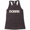 Dobre Floral T-Shirt Design Racerback Tank