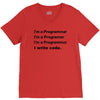 Revolution I Write Code V-Neck Tee