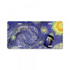 tardis starry night License Plate