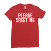 greet me Ladies Fitted T-Shirt