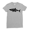Momma Shark Ladies Fitted T-Shirt