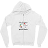 Paint Somerhing it Might Be Wordless Zipper Hoodie