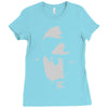 airbrushed stencil Ladies Fitted T-Shirt