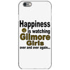 happiness is watching gilmore girls iPhone 6/6s Case
