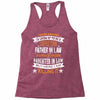 Super Cool Father In Law Of A Freaking Awesome Daughter In Law Racerback Tank