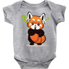 red fox 2 Baby Bodysuit