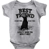 Best Friend Bull Terrier Baby Bodysuit