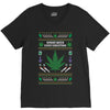 smoke weed ugly sweater V-Neck Tee