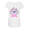 heavy meowtal Maternity Scoop Neck T-shirt