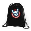french bulldog club Drawstring Bags
