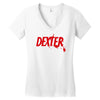 dexter serial killer tv Women's V-Neck T-Shirt