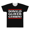 Donald Glover Gambino All Over Men's T-shirt