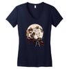 doctor's portrait Women's V-Neck T-Shirt