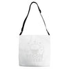 vegetarian Adjustable Strap Totes