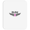 angel wing believe breast cancer Mousepad