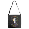 Unicorns are born in June Adjustable Strap Totes