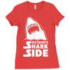 Come To The Shark Side Ladies Fitted T-Shirt