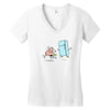 running things Women's V-Neck T-Shirt