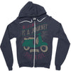 life is a journey, enjoy the ride Zipper Hoodie