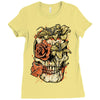 death flower Ladies Fitted T-Shirt