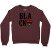 black love Crewneck Sweatshirt