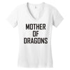 mother of dragons (4) Women's V-Neck T-Shirt
