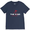 king dead V-Neck Tee