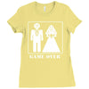 wedding funny game over Ladies Fitted T-Shirt