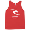 surfing ocean Tank Top