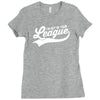 i'm out of your league Ladies Fitted T-Shirt