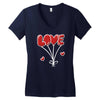 love balon Women's V-Neck T-Shirt