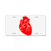 heart License Plate