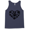 cat love paw Tank Top