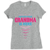 Have No Fear Grandma Is Here Ladies Fitted T-Shirt