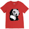 happy panda V-Neck Tee