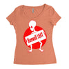 roswell t shirt alien t shirt ufo conspiracy Women's Triblend Scoop T-shirt