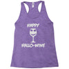 happy hallo wine Racerback Tank