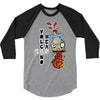 volcano head 3/4 Sleeve Shirt