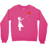 banksy style Crewneck Sweatshirt