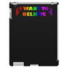 unicorns,i want to believe,fantasy,mythical,unicorns iPad 3 and 4 Case
