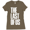 2015 free shipping the last of us font Ladies Fitted T-Shirt