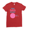 clarissa explained nothing Ladies Fitted T-Shirt