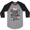 Tough She Be But Little She Is Fierce 3/4 Sleeve Shirt