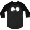googly eyes 3/4 Sleeve Shirt