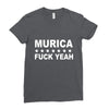murica Ladies Fitted T-Shirt
