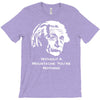 without a moustache einstein proud hirsute mustachioed grooming T-Shirt